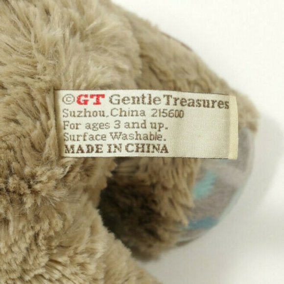 GT GENTLE TREASURES Puppy Dog Plush Toy 3661E3M - Picture 10 of 12